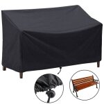 Housse de protection pour banc de jardin couverture étanche - 4 places de étanche 210d polyester oxford ... Housse de protection pour banc de jardin couverture étanche - 4 places de étanche 210d polyester oxford ...