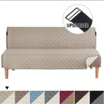 Housse de protection de canap� futon imperm�able housse canap� - lit avec sangle �lastique - pour futon ...