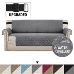 Housse de protection de canap impermable vipith housses de canap 3 places tanche housse avec sangle ...