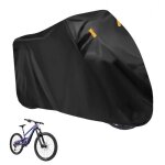 Housse de protection impermable pour vlo - linxor - oxford 210 d et pvc 350 g / m - noir