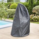 Housse de protection hambo pour fauteuil oeuf suspendu 205x125x125cm en polyester - hesp�ride