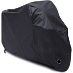 Housse de protection pour moto - imperm�able - polyester 190t - taille xl - couleur noir - universelle ...