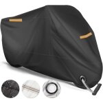 Housse de protection moto - hautstore - imperm�able - uv - xxl - noir - universel