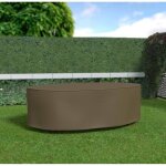 Housse de protection - nortene - table ovale - 230 x 130 x 70 cm - vert - résistante aux intempéries Housse de protection - nortene - table ovale - 230 x 130 x 70 cm - vert - résistante aux intempéries