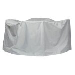 Housse de protection pour salon de jardin table ronde Ø 200 x 94 cm polyester tissé permatex de haute ... Housse de protection pour salon de jardin table ronde Ø 200 x 94 cm polyester tissé permatex de haute ...