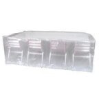 Housse transparente table rectangulaire 250m Housse transparente table rectangulaire 250m