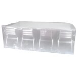 Housse transparente table rectangulaire 220m Housse transparente table rectangulaire 220m