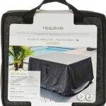Housse de protection hambo pour table rectangulaire xl 308x190x80cm en polyester - hesp�ride