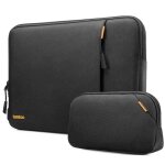 Housse de protection - tomtoc - a13 - 360� - compatible macbook 13 pouces - tissus recycl�s