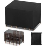 Housse salon de jardin housse de table extérieur 200 x 160 x 70cm bâche de protection Étanche tissu oxford ... Housse salon de jardin housse de table extérieur 200 x 160 x 70cm bâche de protection Étanche tissu oxford ...