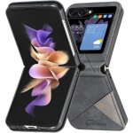 Housse pour samsung galaxy z flip 5 5g - etui coque pochette portefeuille - noir