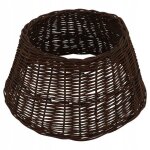 Housse de sapin de noël - kotarbau® - marron foncé - Ø 40 cm - osier - intérieur Housse de sapin de noël - kotarbau® - marron foncé - Ø 40 cm - osier - intérieur