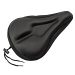 Housse de selle avec coussinet en gel extra confort pour vélo - trixes - mixte - noir Housse de selle avec coussinet en gel extra confort pour vélo - trixes - mixte - noir