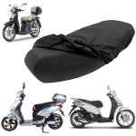 Housse de selle universelle etanche scooter moto taille m 72x45cm 50 / 125cc