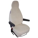 Housse de si�ges eponge coton extensible beiges