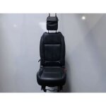 Housse de sige - peugeot - 5008 - sige arrire central - cuir gris - non compatible avec airbag