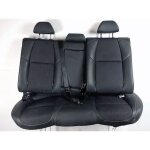 Housse de si�ge - peugeot - 508 - si�ge arri�re complet - tissu + semi cuir - noir