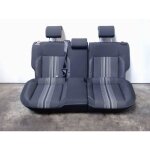 Housse de si�ge - volkswagen - polo - si�ge arri�re complet - noir a1