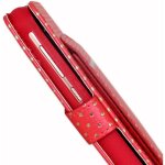 Housse pour smartphone - ph26� - samsung galaxy s21 + 5g sd888 - �co - cuir - rouge - porte cartes et ...