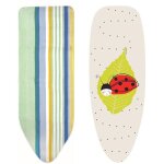 Housse table � repasser 100 % coton avec cordons love msv