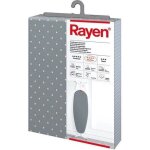 Housse table  repasser - 130 x 45 cm - gris  pois