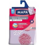 Housse table � repasser - mapa - t1 - 120x40 cm - triple �paisseur - anti - jaunissement
