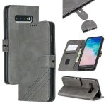 Housse de t�l�phone - francis - r - galaxy s10 - pu cuir - antichoc - aimant�e - souple
