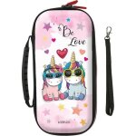 Housse de transport licorne unik be love - konix - switch - rose