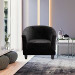 Housse velours multiélastique fauteuil cabriolet tullsta modèle stark couleur: noir (housse de chaise ... Housse velours multiélastique fauteuil cabriolet tullsta modèle stark couleur: noir (housse de chaise ...
