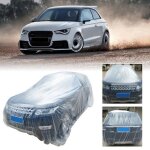 Housse de voiture jetable - vvikizy - 1 pièce - Étanche - résistante aux uv - protection extérieure Housse de voiture jetable - vvikizy - 1 pièce - Étanche - résistante aux uv - protection extérieure