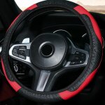 Couvre - volant - surenhap - 38 cm - cuir pu - antidrapant - compatible avec volants standard