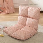 Howa 2 en 1 fauteuil pour enfant + canap� pour enfant ? dossier r�glable � 6 positions flowers 86012