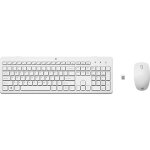 Ensemble clavier et souris - hp - 230 - sans fil - blanc - fran�ais