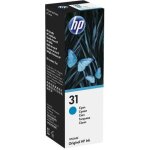 Hp 31 bouteille dencre cyan authentique 70 ml (1vu26ae) pour hp smart tank 455 / 457 / 513 / plus 555 ...