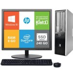 Hp - 7800 - dual core - ram 8go - stockage 240go ssd - 17 pouces - windows 10 - reconditionn�