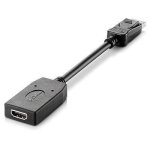 Hp adaptateur a / v - 1 x hdmi femelle audio / vid�o num�rique - 1 x displayport m�le audio / vid�o num�rique ...