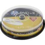 Hp dme00027 dvd + r vierge 4. 7 gb 10 pc(s) tour