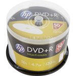 Hp dre00026wip dvd + r vierge 4. 7 gb 50 pc(s) tour imprimable