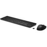 Ensemble clavier et souris sans fil - hp - 650 (4r013aa) - qwerty - 20 touches personnalisables - noir ...