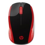 Souris sans fil hp 200 2hu82aa - rouge