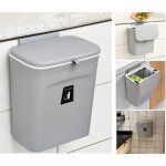 Hsturyz 9l poubelle cuisine poubelle suspendue poubelle murale poubelle cuisine  accrocher pour cabinet ...