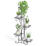 Hsturyz tagre plantes balcon intrieur extrieur en mtal 107 x 57 x 22cm pour sallon jardin terrasse ...