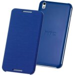 Housse flip case bleu - htc - desire 610 - rabat