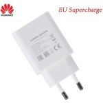 Pour huawei p20 : chargeur usb original super charge usb blanc