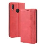Huawei p20 lite housse en cuir de protection avec emplacements cartes et support t�l�phone portable etui ...