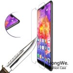 Film de protection - hongwe - huawei p20 lite - verre tremp� - r�sistant aux rayures - transparent