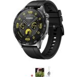 Montre connect�e - huawei - watch gt 4 - 46 mm - noir - autonomie 14 jours - gnss bi - bande