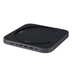 Hub multiports - satechi - mac mini - 4 ports - usb - c et usb - fonction support et aration intgre ...