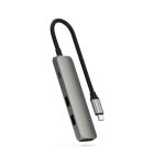 Hub usb - c multiport - satechi - 4 - in - 1 - 4k - power delivery 100w - gris