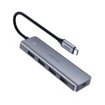 Hub usb - c ugreen pour 4 ports usb 3. 0 gen 1 gris Hub usb - c ugreen pour 4 ports usb 3. 0 gen 1 gris